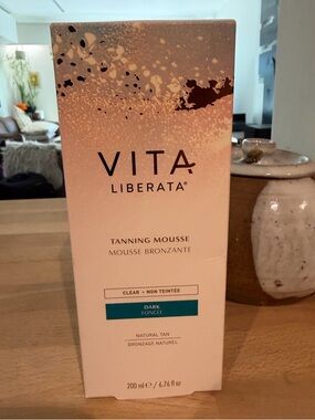 VITA LIBERTA TANNING MOUSSE CLEAR DARK - NEW